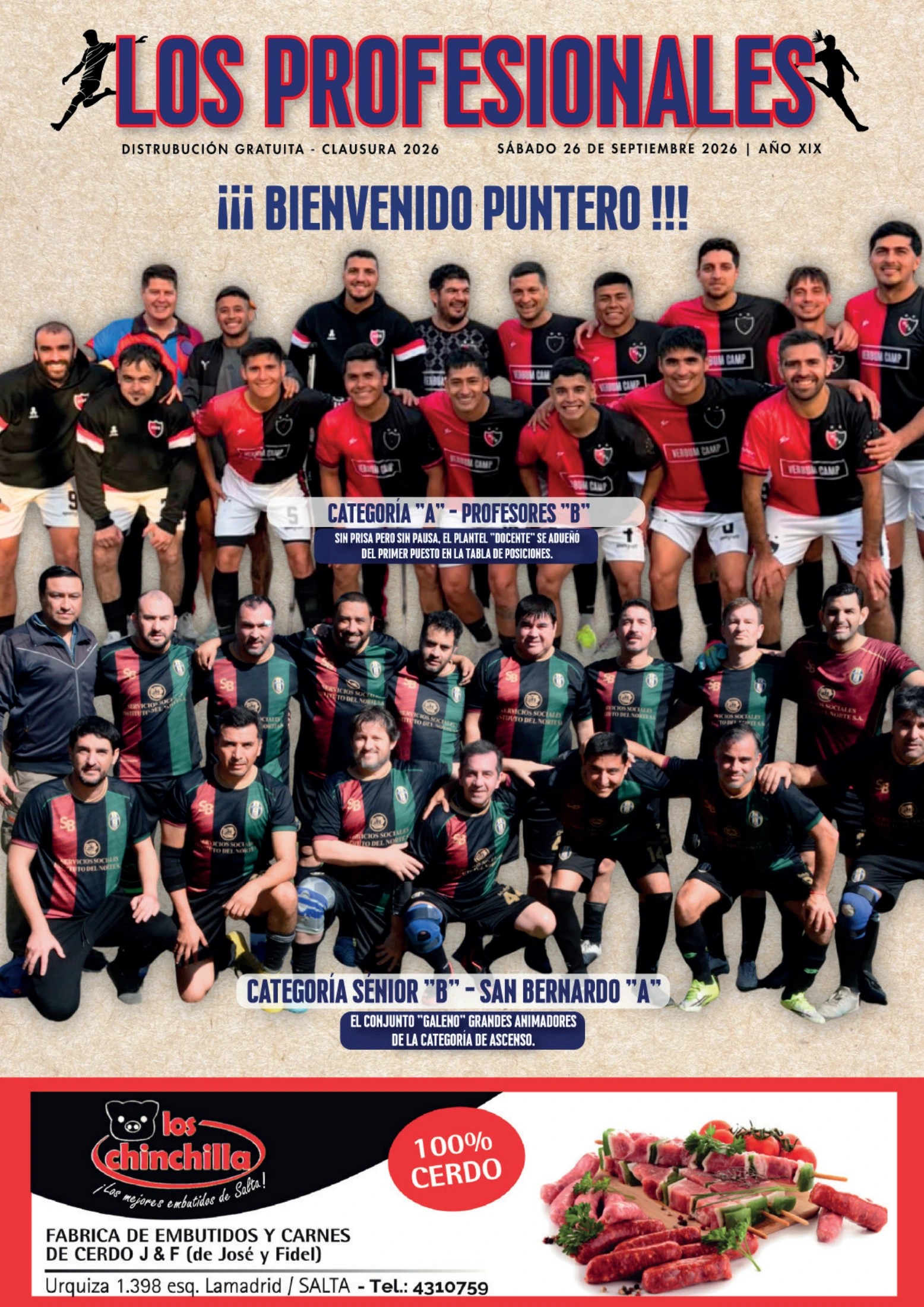 Portada de Los Profesionales, 26/09/2026